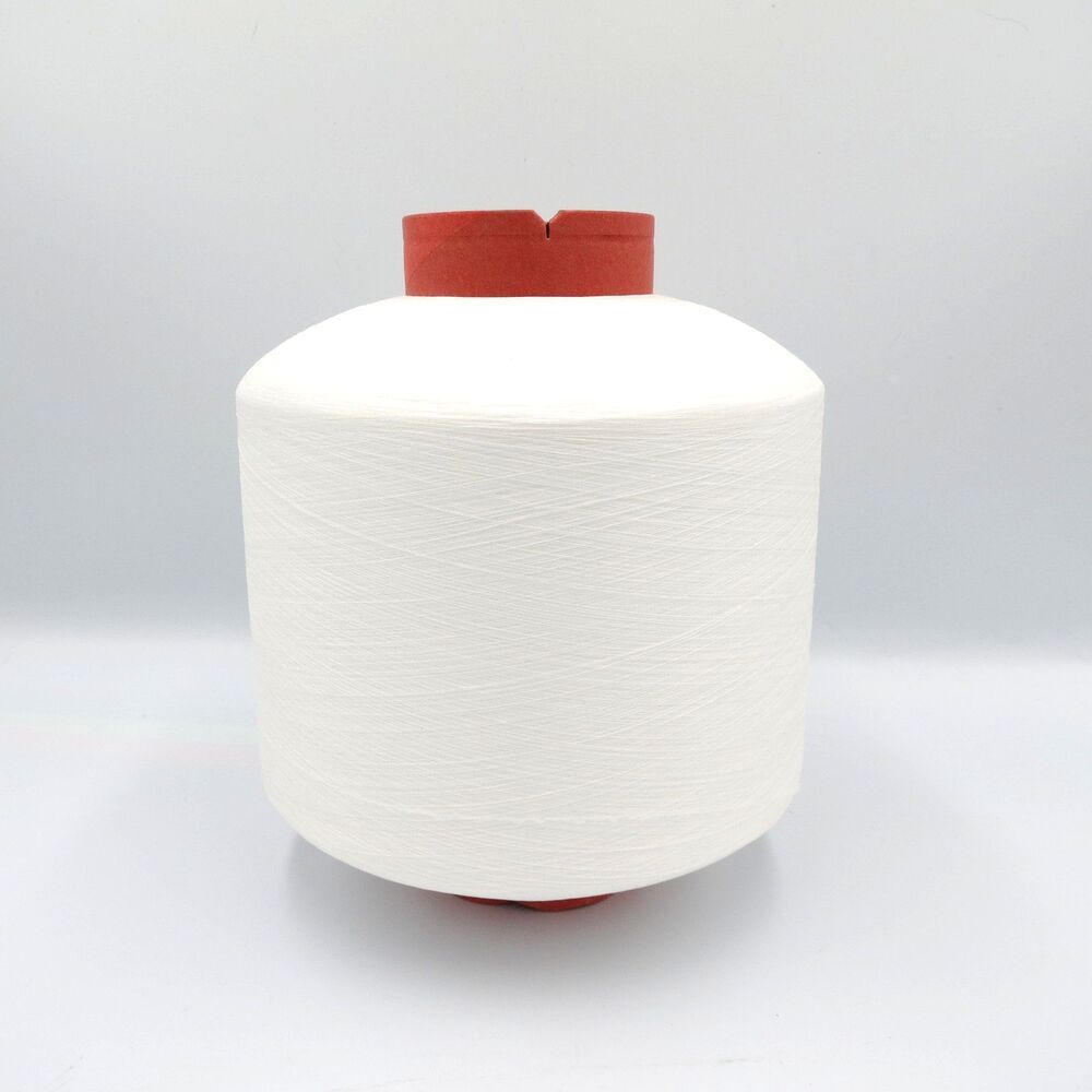 Unbranded Kreinik Import White Stretchy Thread Elastic? Large Cone 1122grs NOS